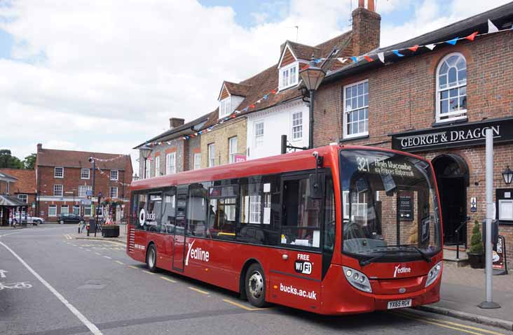 Redline Alexander Dennis Enviro200 YX65RGV